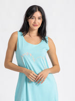 Load image into Gallery viewer, Heart Print Cut Sleeve Nightdress
