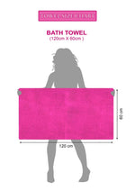 Load image into Gallery viewer, Plain Bath Towel 120X60
