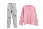 Load image into Gallery viewer, Girls Heart Printed Pj
