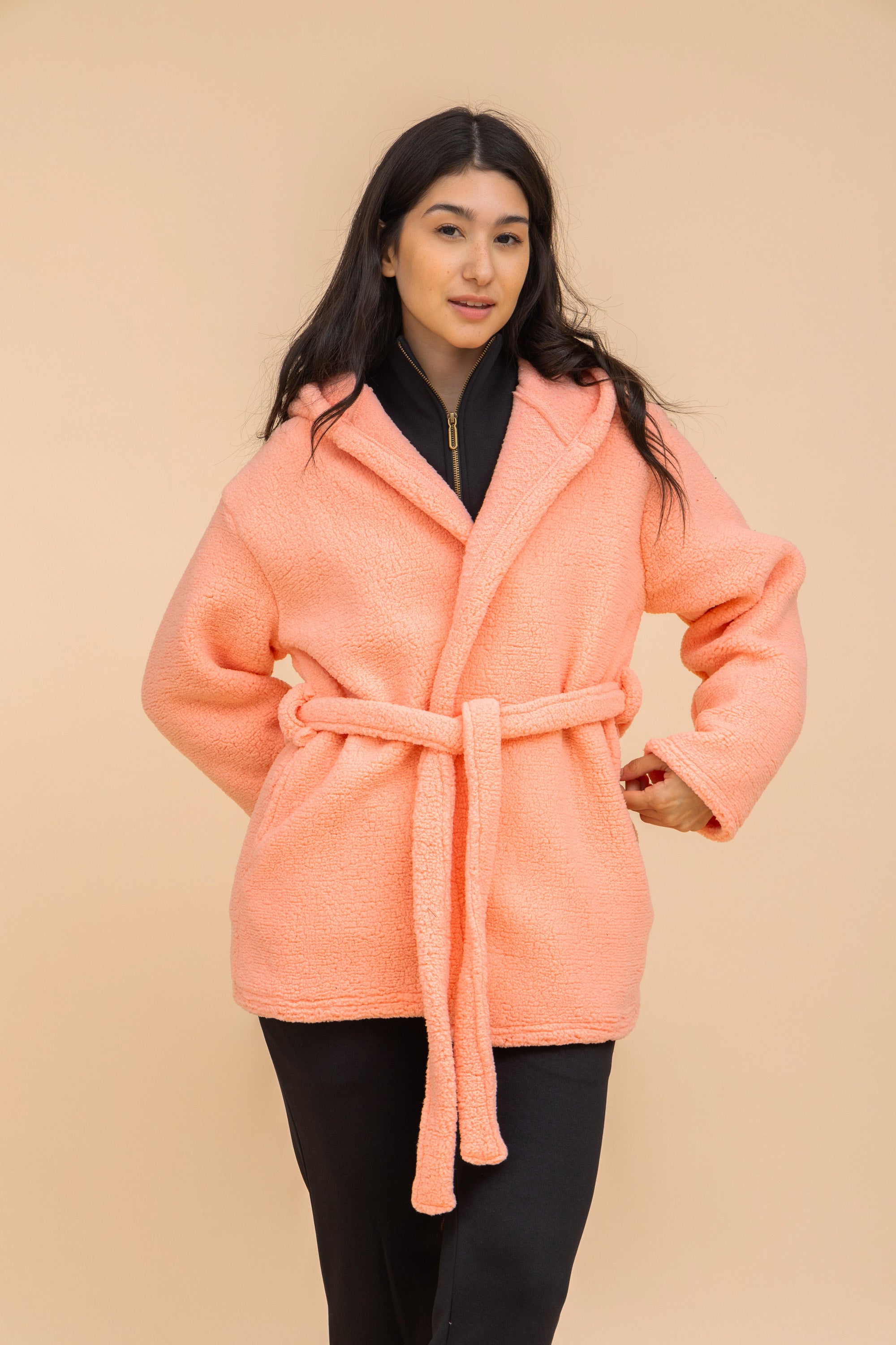 Charmaine Robe With Hoodie
