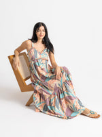 Load image into Gallery viewer, Havana Print Beach dress
