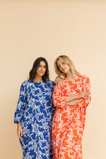 Load image into Gallery viewer, Abstract Butterfly Wide Kaftan
