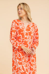 Abstract butterfly Long Sleeve loungedress