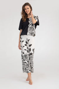 Monochrome Roses Loungeset