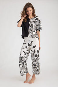 Monochrome Roses Loungeset