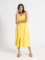 Load image into Gallery viewer, Cut Sleeve Plain Nightdress
