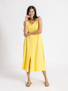 Cut Sleeve Plain Nightdress