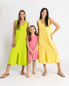 Cut Sleeve Plain Nightdress