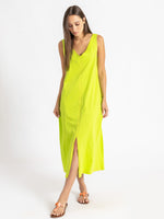 Load image into Gallery viewer, Cut Sleeve Plain Nightdress
