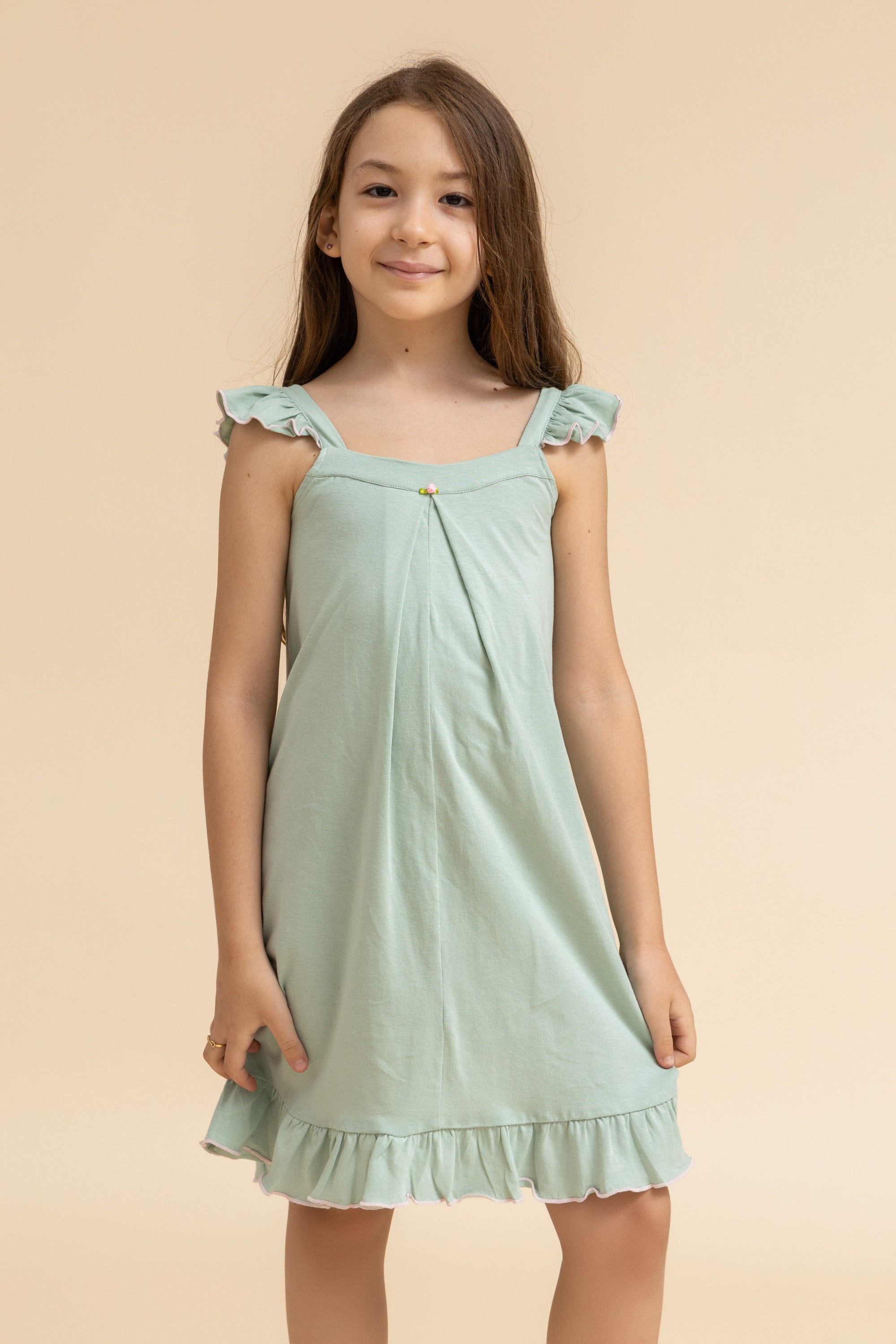 Girls Plain Nightdress