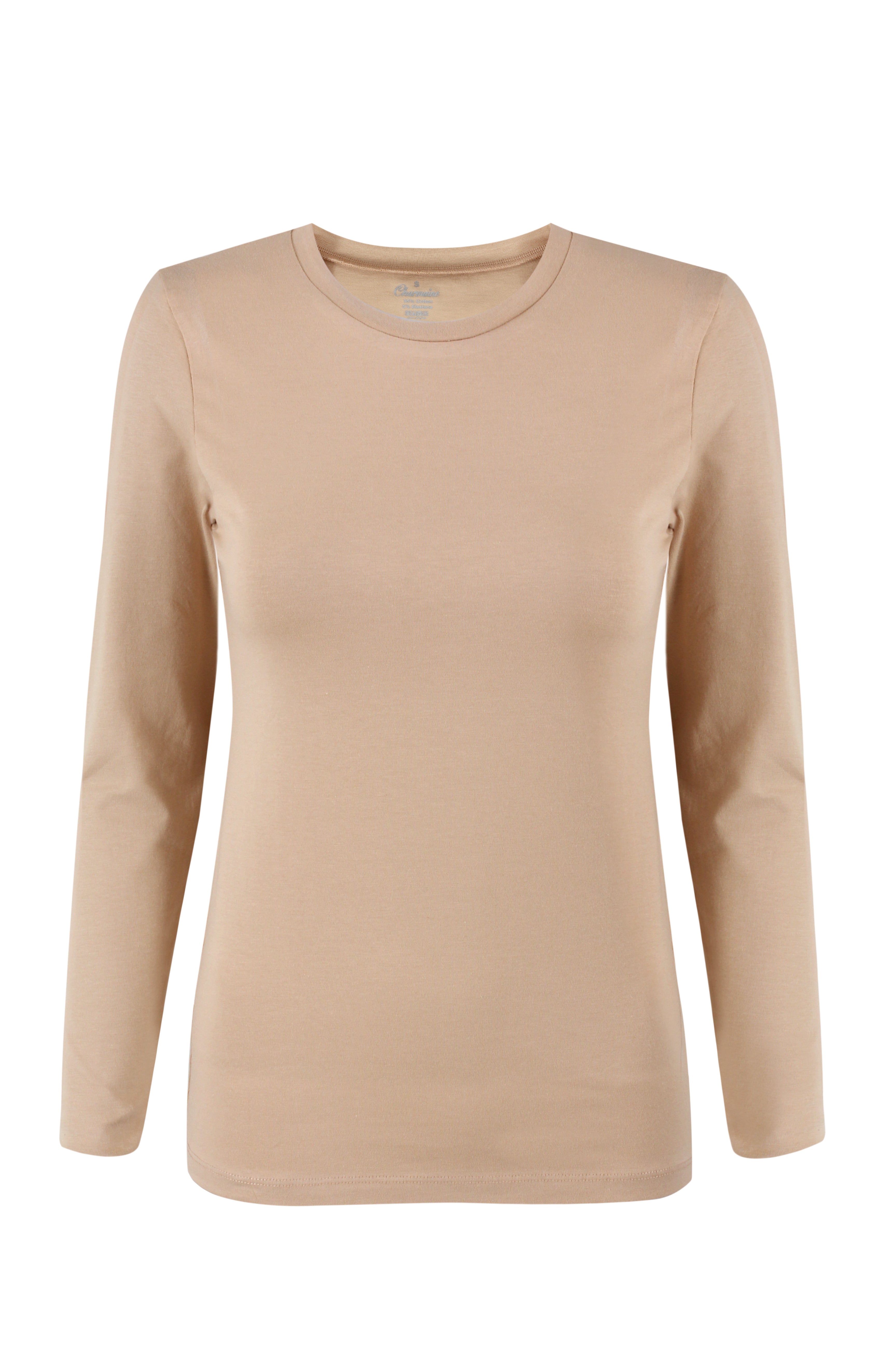 Women Long sleeve Cotton Lycra Top