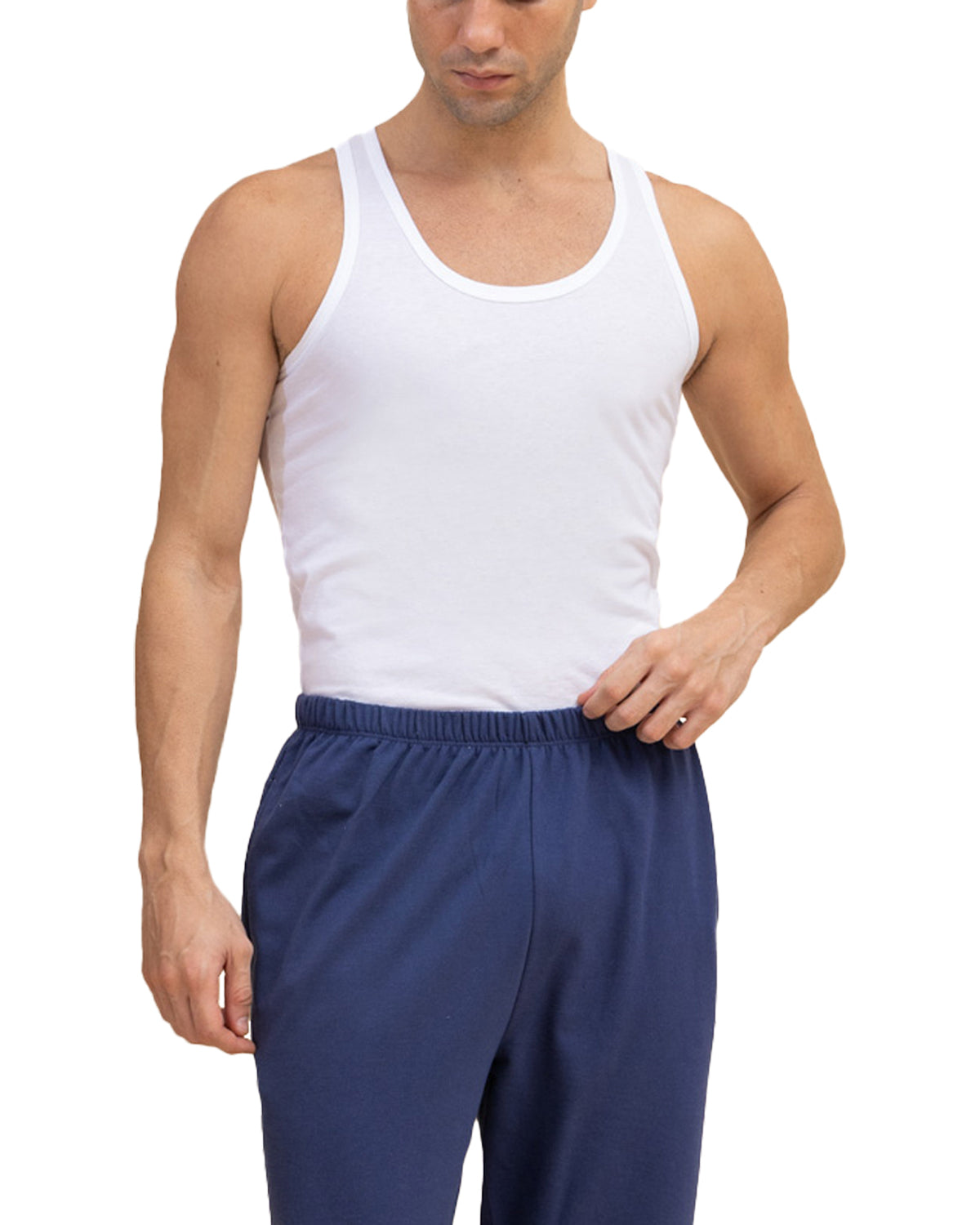 Men's Classic Tank Top 100% Cotton Vest