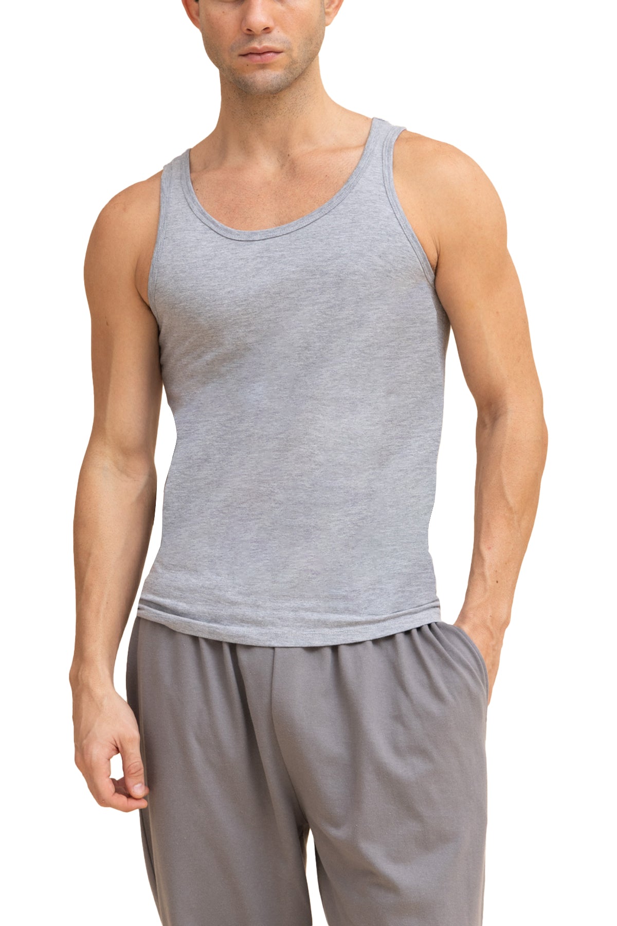 Men's Sleeveless Undershirt Vest