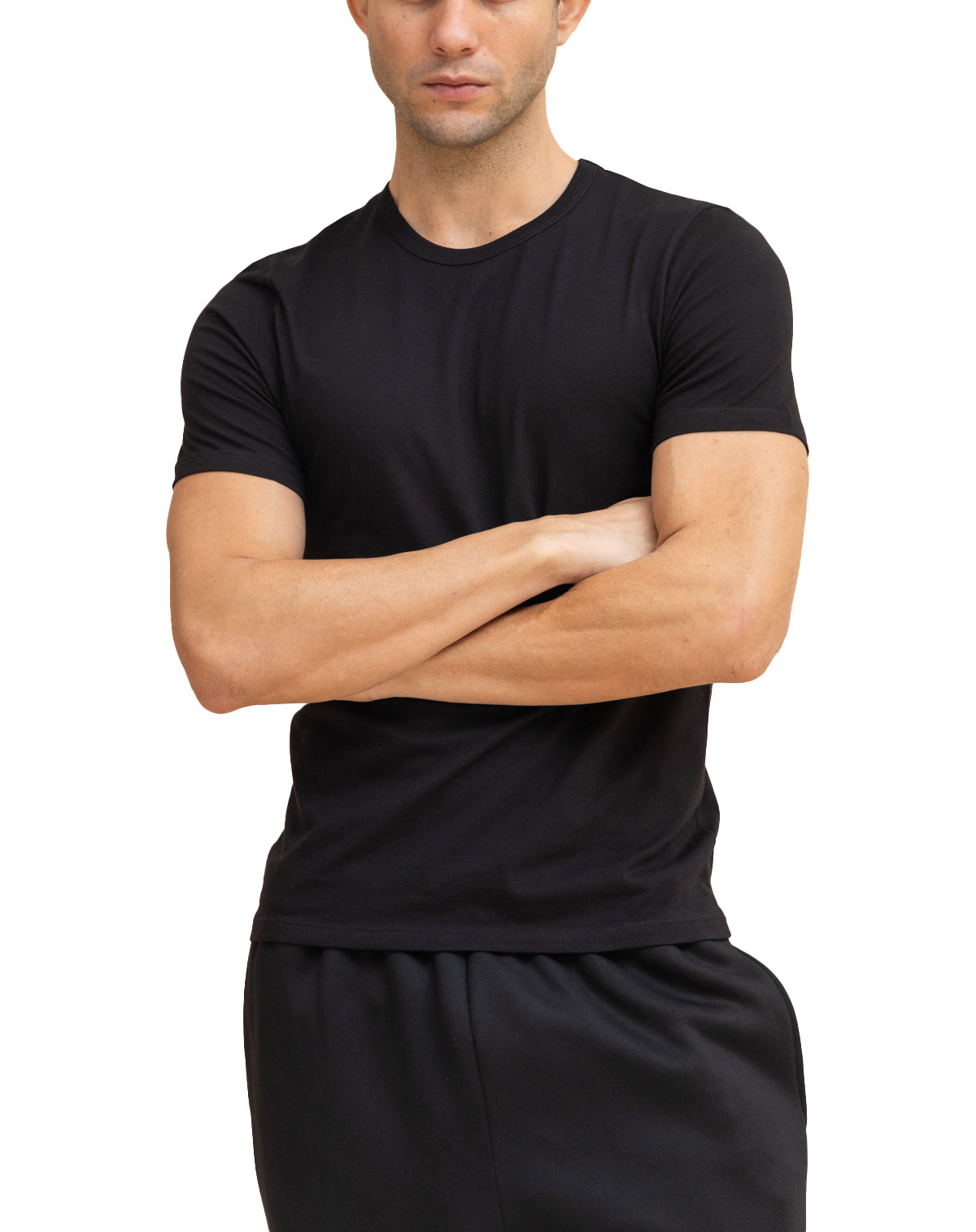 Men Round Neck Undershirt