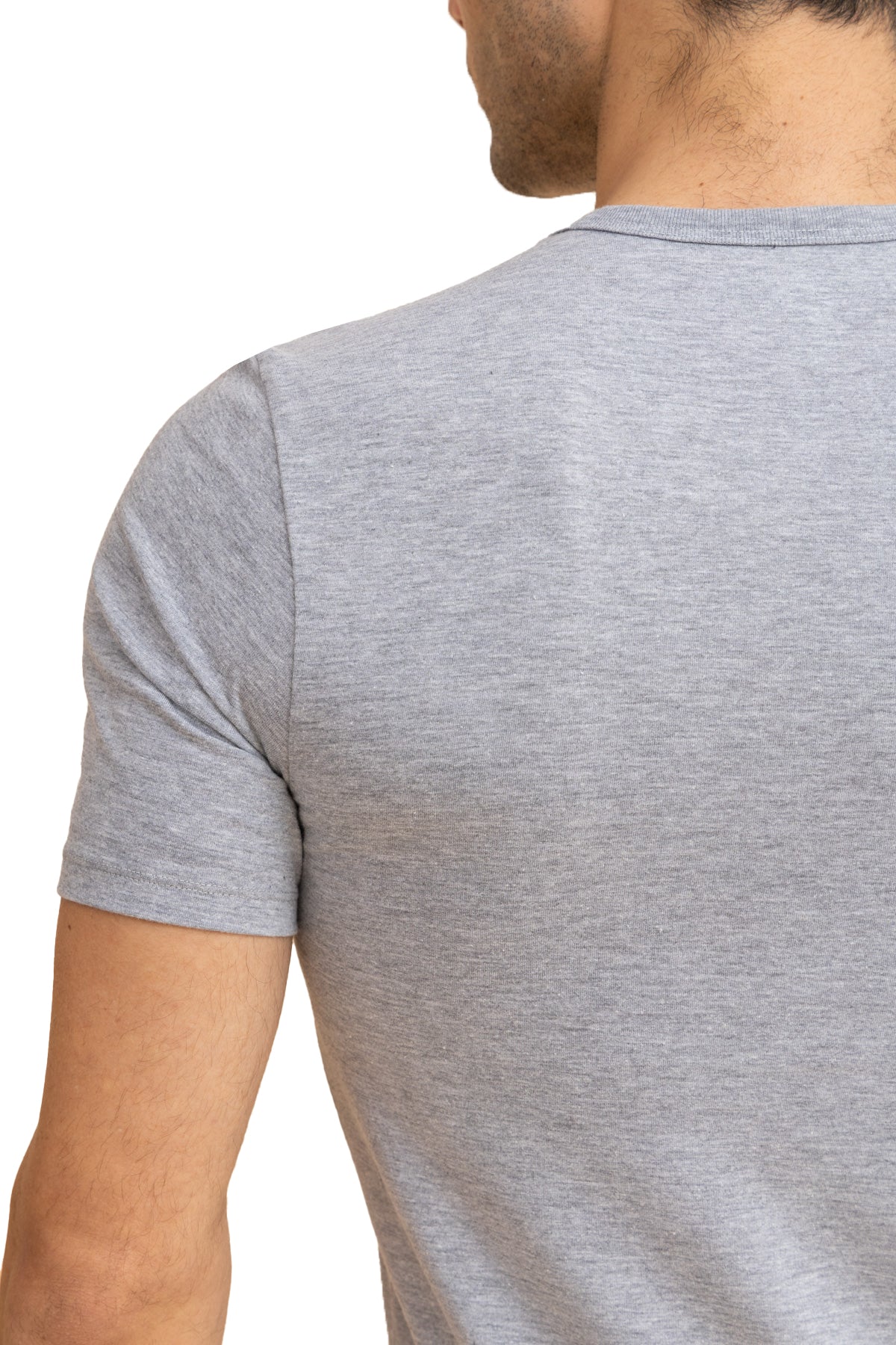 Mens V Neck Undershirt Cotton