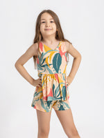 Load image into Gallery viewer, Girls All Over Print Short pajama
