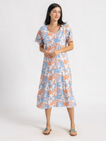 Load image into Gallery viewer, Short Sleeve Floral Nightie
