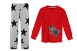 Load image into Gallery viewer, Girls Pajama Horses Sequins Printed Pants
