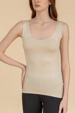 Load image into Gallery viewer, Women&#39;s Wide Strap Viscose Tank Top Undershirt
