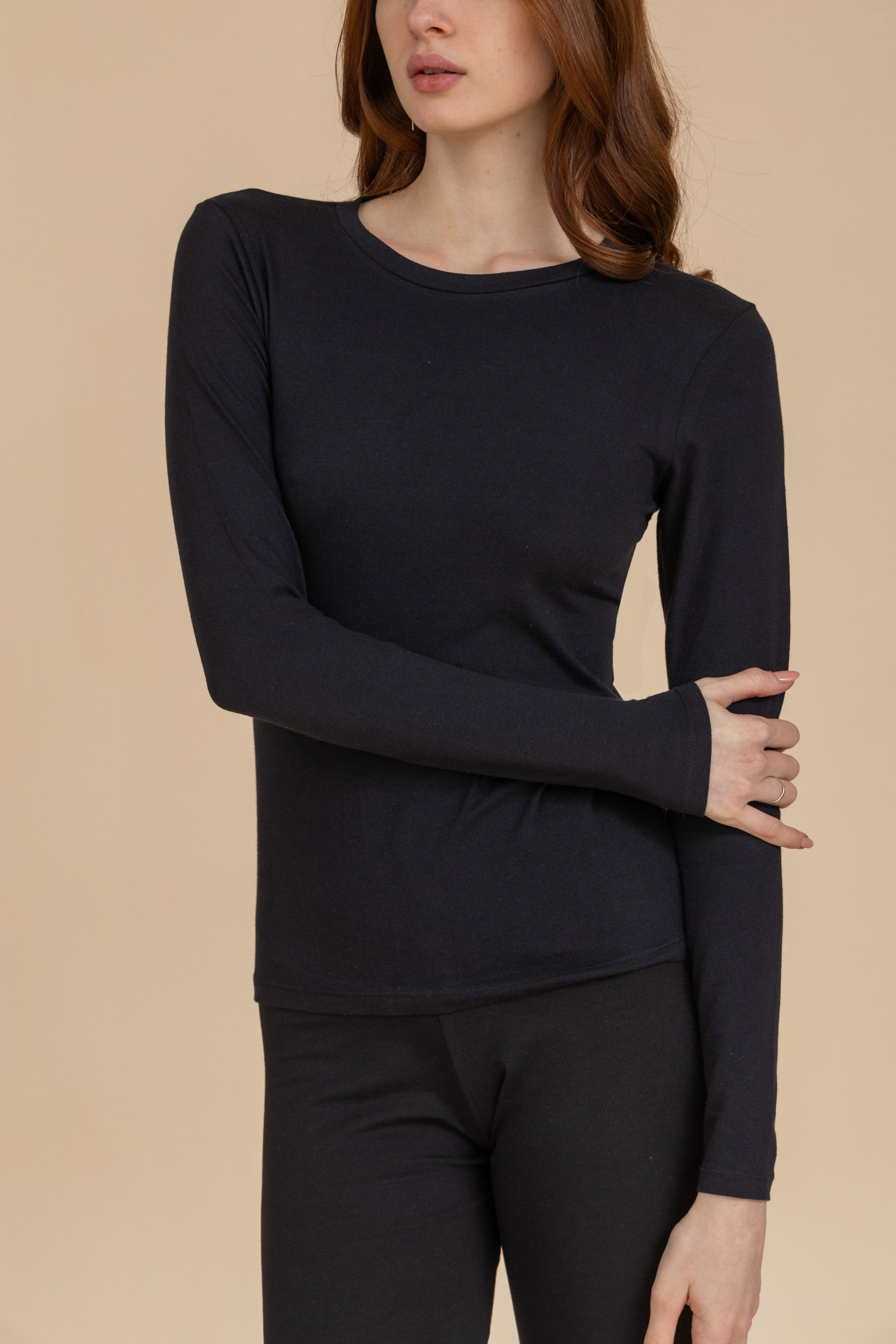 Women's Long Sleeve Viscose Top