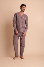 Load image into Gallery viewer, Men V-neck Pajama
