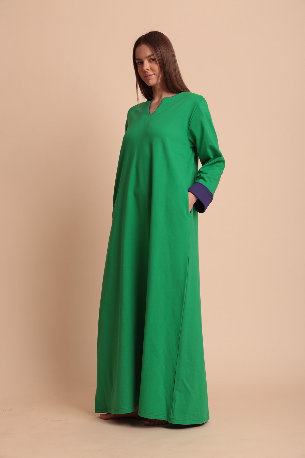Wide Plain Homedress