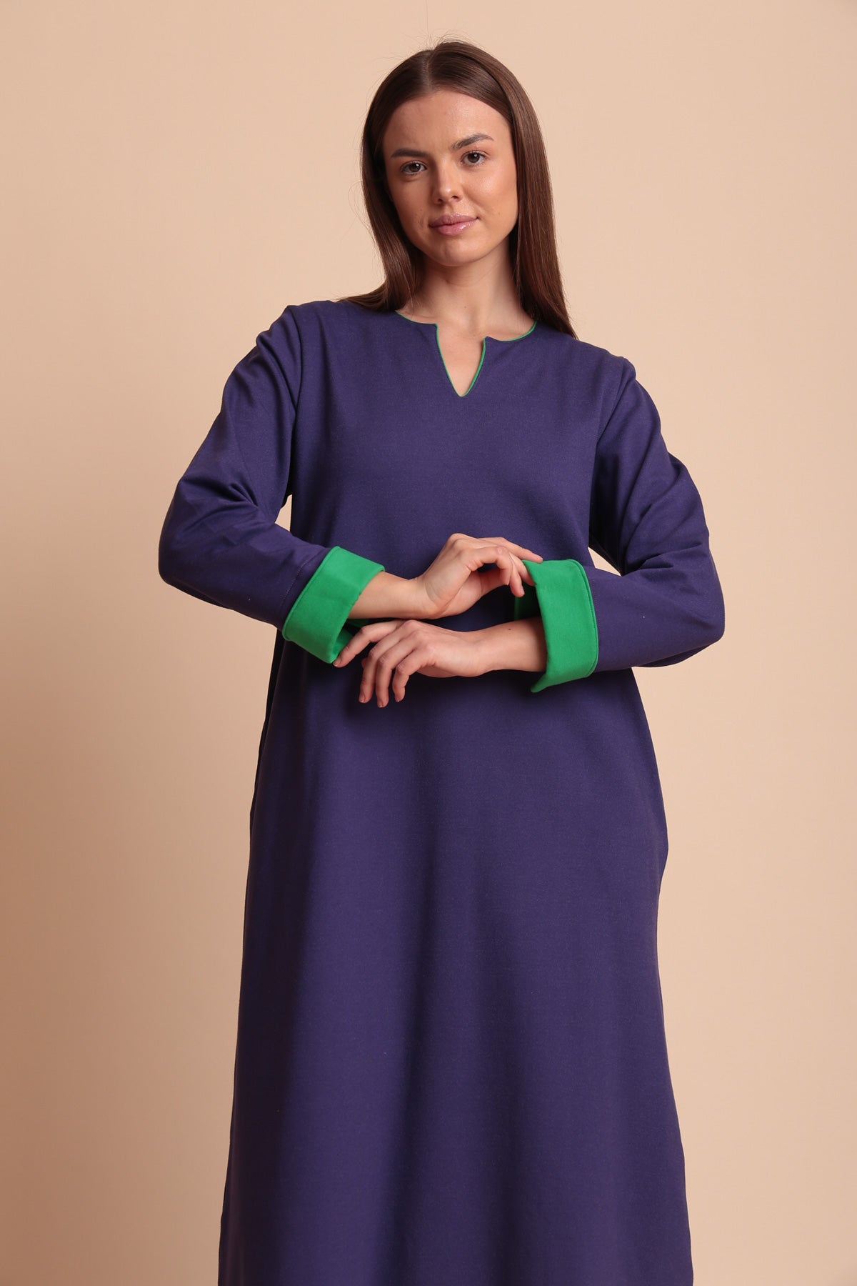 Wide Plain Homedress