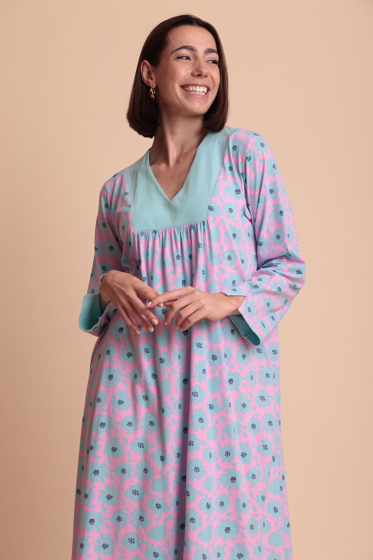 Long Printed Homedress