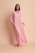 Load image into Gallery viewer, Long Sleeve Printed Nightdress
