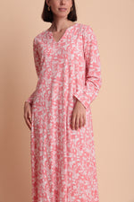 Load image into Gallery viewer, Long Sleeve Printed Nightdress
