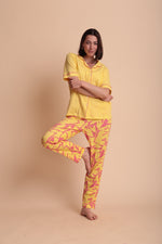 تحميل الصورة في عارض المعرض ، بيجاما مطبوع الورد
