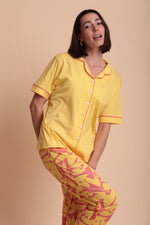 تحميل الصورة في عارض المعرض ، بيجاما مطبوع الورد
