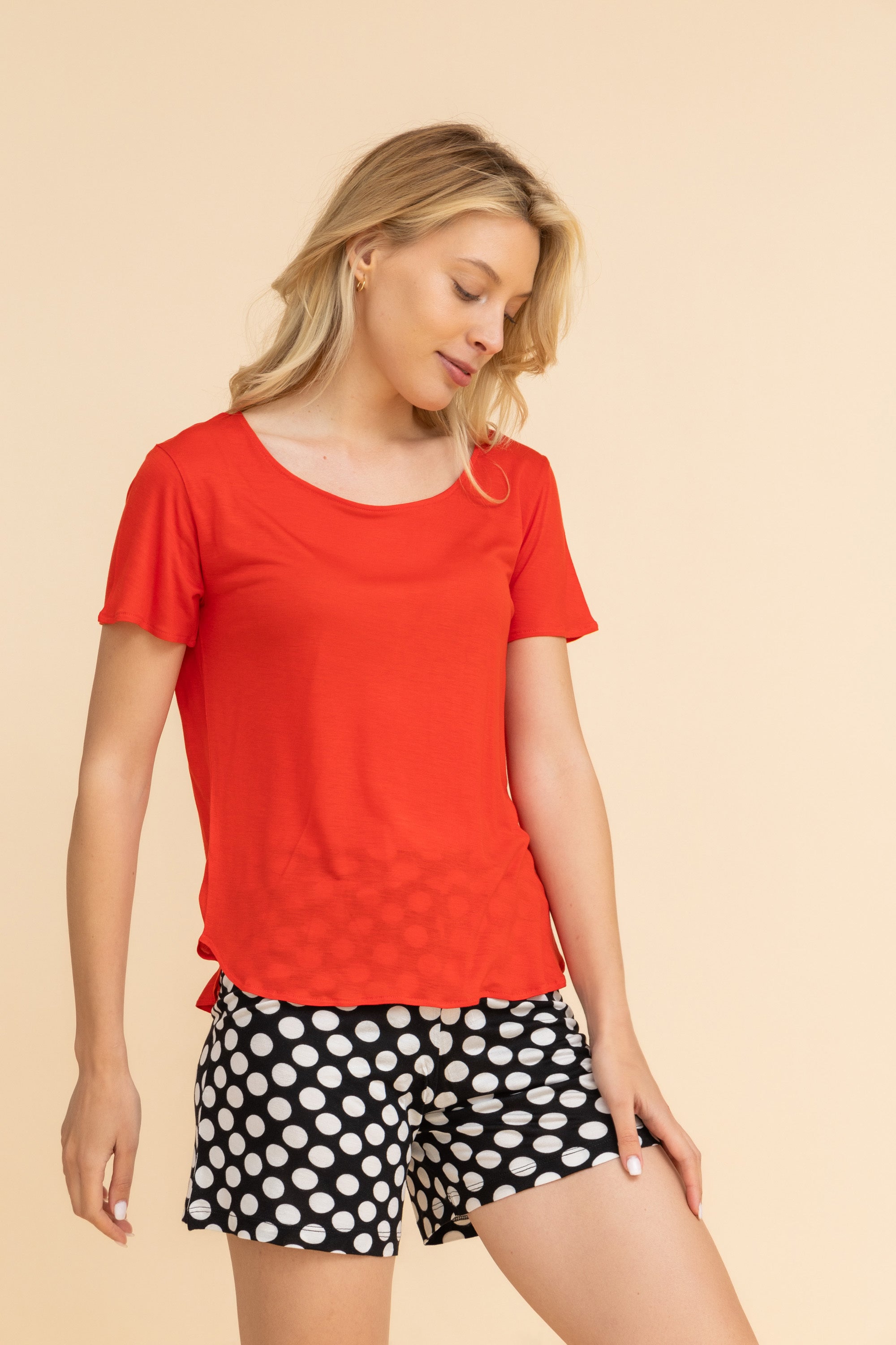 Women Polka Set