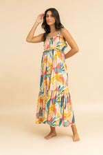 Load image into Gallery viewer, Havana Print Beach dress
