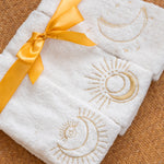 Load image into Gallery viewer, Ramadan Embroidery Towel Set 3 PCS
