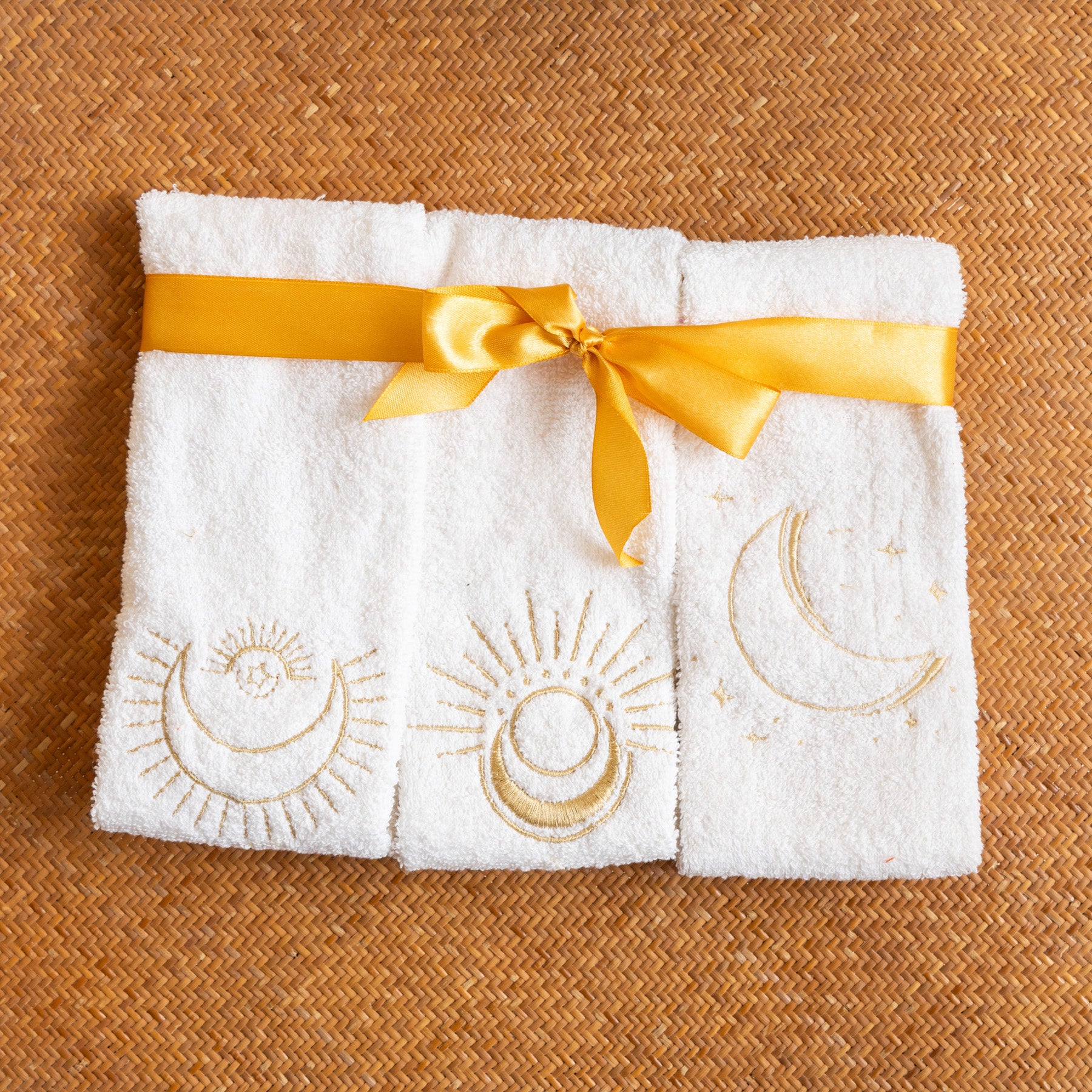 Ramadan Embroidery Towel Set 3 PCS