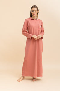 Long Flower Nightgown