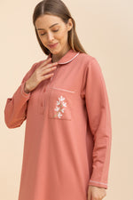 Load image into Gallery viewer, Long Flower Nightgown
