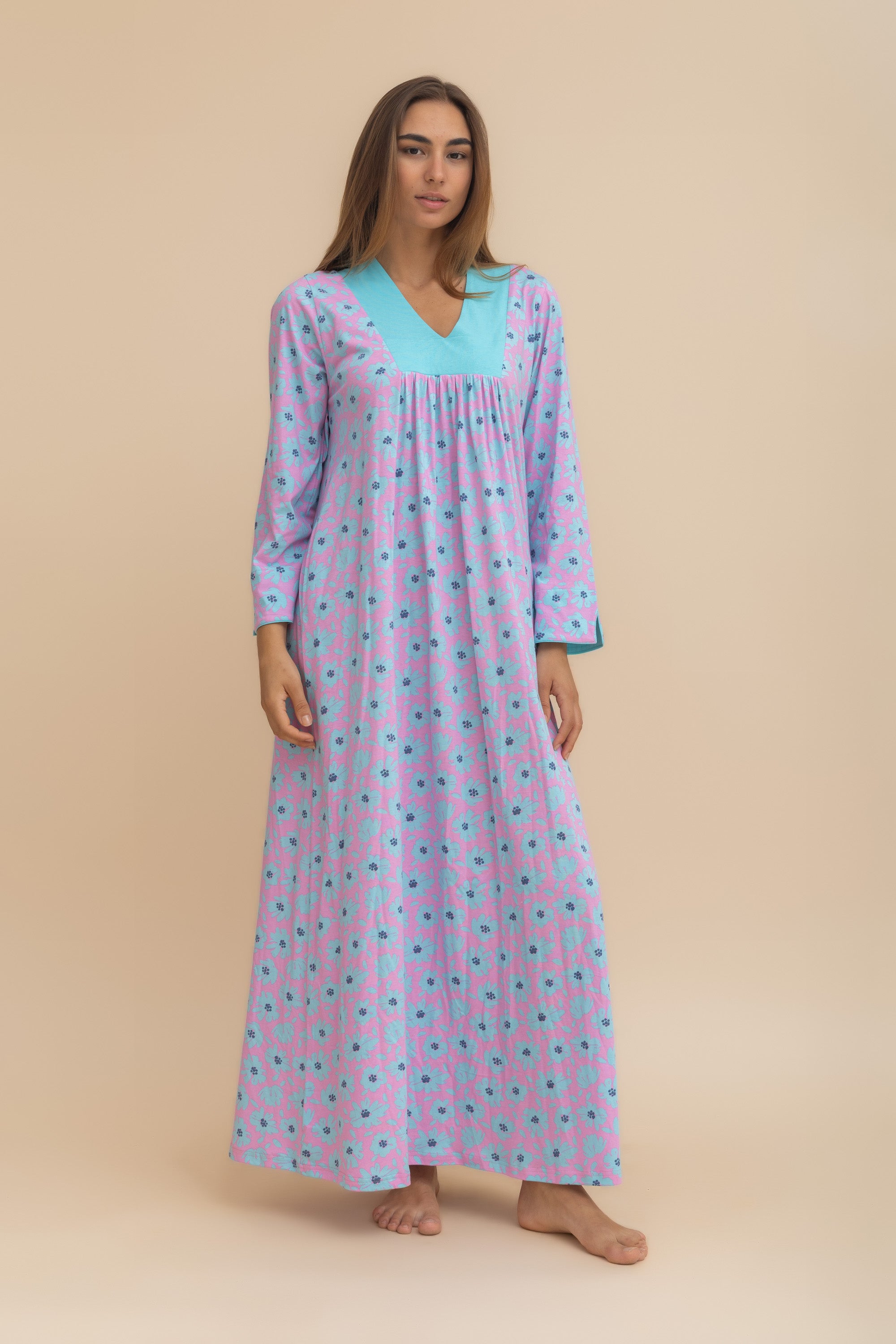 Long Printed Homedress