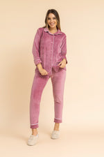 Load image into Gallery viewer, Velvet Pajama Set

