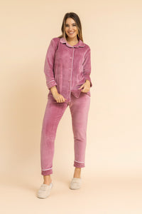 Velvet Pajama Set