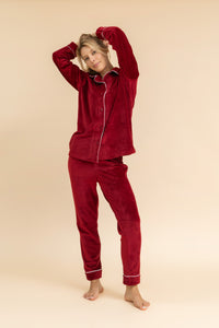 Velvet Pajama Set