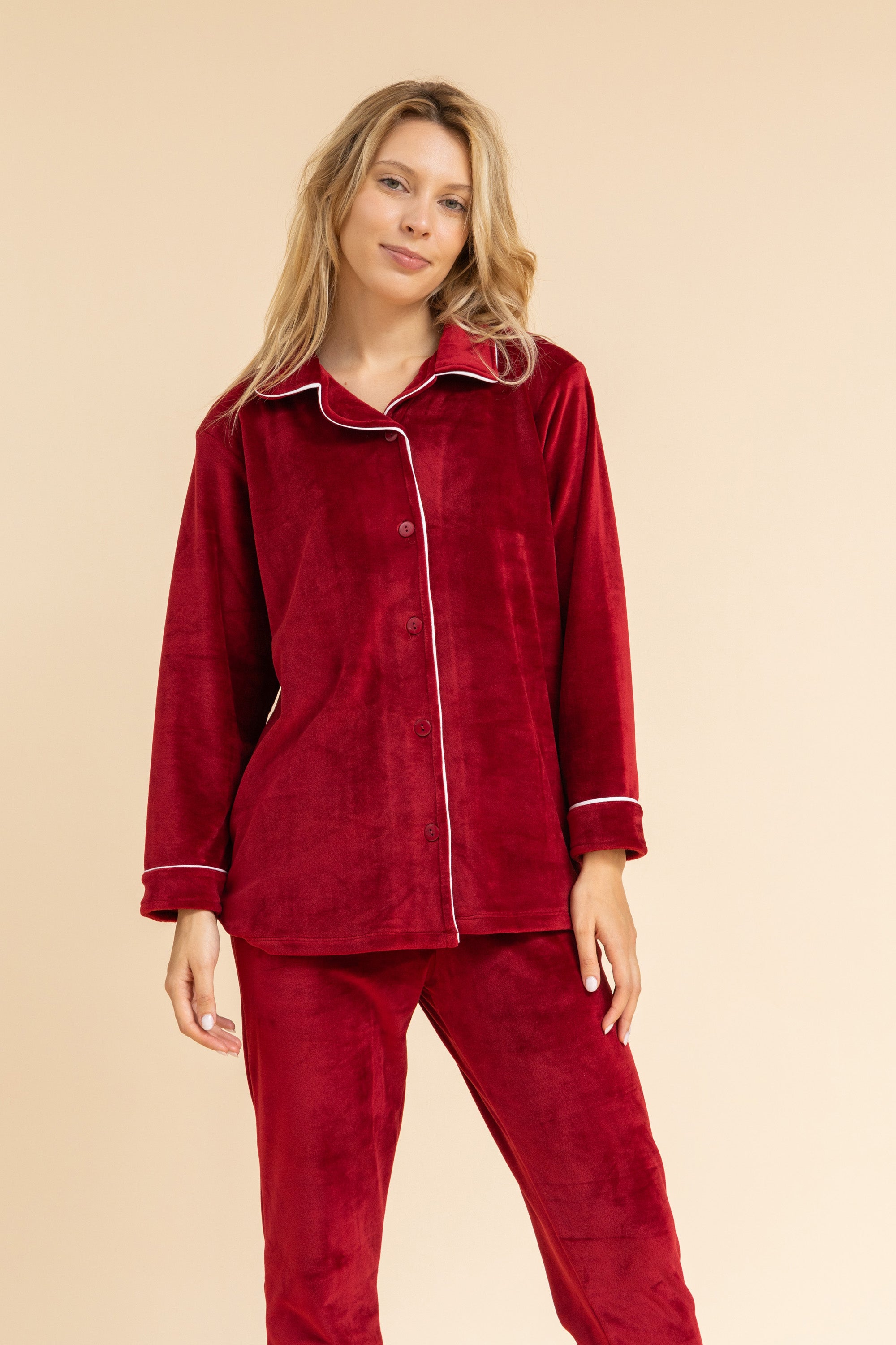 Velvet Pajama Set