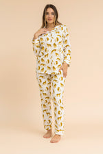 Load image into Gallery viewer, Leopard print button down PJ
