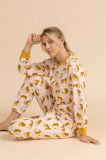 Load image into Gallery viewer, Leopard Print 100% cotton Pajama
