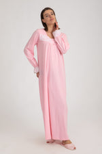 Load image into Gallery viewer, Classic Charmaine Nightgown With lace Trim
