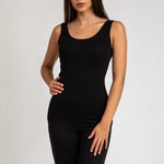 Load image into Gallery viewer, Women&#39;s Wide Strap Viscose Tank Top Undershirt
