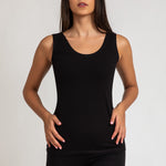 Load image into Gallery viewer, Women&#39;s Wide Strap 100% Cotton Tank Top Undershirt
