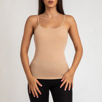 Load image into Gallery viewer, Womens&#39; 100% Cotton Cami Vest
