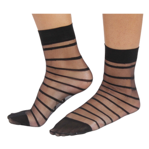 Women's Ankle-High Stripes Jacquard-Knit Hosiery Socks